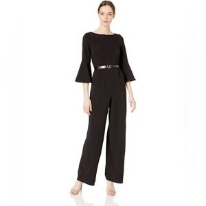 Calvin Klein Elegant Black Jumpsuit (No Belt)